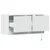 Zidni TV ormarić s LED svjetlima bijeli 80 x 31 x 38 cm