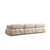 Atelier del Sofa Fotelja Bubble L1 95x75x95cm Krem