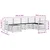 Sekcijska garnitura 6 pcs Prirodna