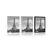 Plakat čudovita panorama Pariza v črnobeli varianti - 30x45 white