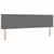 Vidaxl LED Box Spring Postelja Svetlo siva in bela. 180 x 200 cm