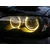 OEM Komplet Angel Eyes prstenovi CCFL BMW E30 / E34, Žuta