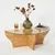 Hanah Home Klub sto Amphora 92x36x92cm Hrast