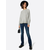 G-Star Raw Kavbojke bootcut MIDGE SADDLE MID BOOTLEG Modra