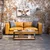 shumee 3D kovinska slika loft nature tele 90x60 cm