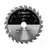Bosch Standard for Wood list kružne testere za akumulatorske testere 136x1,5x20 T24 2608837668, 136x1,5x20 T24