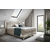 Boxspring postelja Tango 2 - 200x200 cm