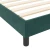 vidaXL vidaXL Postelja Temno Zeleno 90x200 cm Žamet, (22049234)