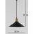 Opviq Luster BK046, Crni
