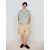 Bershka Srajca  temno zelena / bela