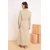 Trendyol Modest Ženska haljina Tctss26Eb00073, Bež