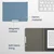 Preklopni ovitek za Kobo Aura H2O Edition 2 - modra - 60542