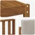 Set vanjskih sofa 11 kom. Prirodna i svijetlo siva