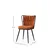 Hanah Home Set trpezarijskih stolica Kuşakli 224 V2, 2 komada, Narandžasti