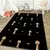 Conceptum Hypnose Tepih Hmi Kdc-110, Pravougaoni, 100 x 180 cm, Crni