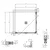 Tuš kabina 80x80 Q 80 SBR/1 Polaris fold 516090