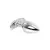Kiotos Aluminium Handle Buttplug Blue Gem