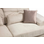 Atelier Del Sofa Ugaona sofa Frido leva (Chl+3R) - bež