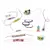 Janod Atelier Set za izdelavo nakita Tkane zapestnice 13 kos od 8 let