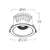 Braytron LED spot svetiljka BRY-LINEX-CD20-20W-3CCT-CRNA