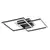 Rabalux Plafonjera Ottavia, LED, 28W, 3000K, 70x47cm, Crna