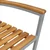 Vrtna stolica 6 pcs Smeđa 56 x 57 x 87 cm Čvrsto drvo akacije