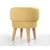 Atelier del Sofa Tabure 47cm Žuto
