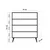 Lessentiel Maison Komoda Multilüx Fas 95x111x36cm Belo-Crna