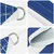 Jedro za sunce Plava i bijela 3,5 x 2 m 100% poliester Oxford