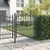 Vidaxl Vrata ograje s bodicami EMMEN 100 x 100 cm