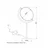LUNA 255 Stona lampa, 10W 3000K, Dimabilna, Crna