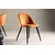 Venture Design Set 2 jedilnih stolov 55x77x50 cm oranžne barve