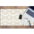Decormat Podloga za pisalno mizo Floral pattern 100x50 cm