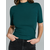 Sinsay - LADIES` T-SHIRT - plavozeleno