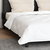 Duvet s jastucima s jastukom 3 pcs Bijelo Mikrofibra i Pero