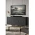 Hanah Home komoda Salkim 150, 150 cm, srebrna / antracit