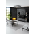 HANAH HOME Chrome Line Anthracite Black