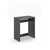 Hanah Home radni sto Zeyna, 65 cm, antracit