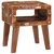 Vidaxl Stranska miza Rjava 40 x 32 x 46 cm Trdna obnovljena les
