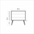 Aberto Design Komoda Trio Hrast