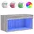 TV ormarić s LED svjetlima boja hrasta sonome 60x30x30 cm