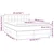 Vidaxl Box spring posteljni z vzmetnico črn 140x190 cm blago