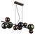 Globo 56142-9H - LED luster na sajli RIHA 9xG9/3W/230V