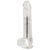 Crystal Dildo Vibrator Clear