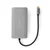 Nedis Nedis USB C adapter z več vrati HDMI RJ45 SD Micro SD USB C in USB A antracit