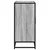 Komoda Siva Sonoma 94x35x76 cm Konstruirano drvo