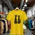 Camiseta Majica sa štampanim printom Cam 308, Ženska, Zlatne boje