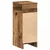 vidaXL Nočne omarice s predalom 2 kosa starinski les 25x31x66 cm
