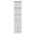 Hanah Home Polica za knjige Ktp-325-Bb-1, 43x182x26 cm, Bela