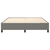 vidaXL Box spring posteljni okvir temno siv 160x200 cm blago